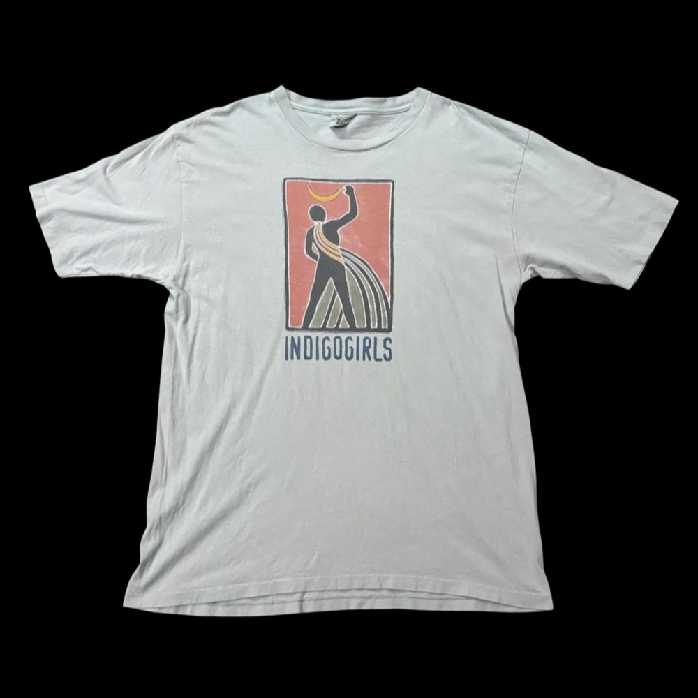 Vintage 90s Indigo Girls Come on Now Social Single Stitch Tee